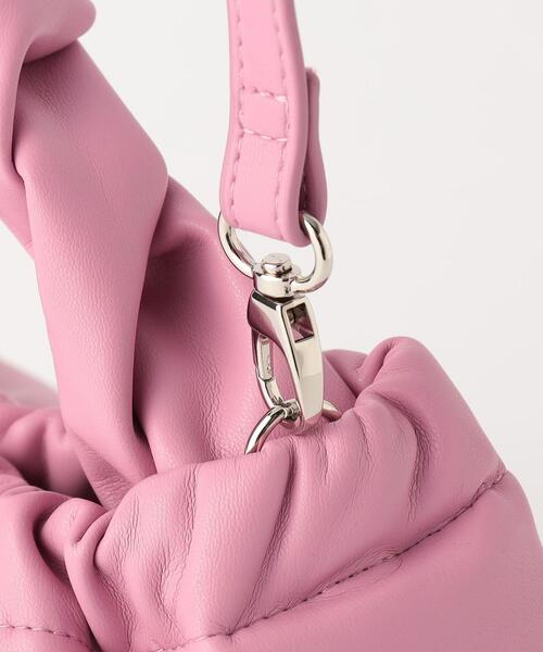 BEAUTY&YOUTH UNITED ARROWS(ビューティーアンドユースユナイテッドアローズ)の「ソフトツイストハンドル ショルダーバッグ -2WAY-(ショルダーバッグ・レディース・オフホワイト/ピンク・FREE)」の22枚目の写真