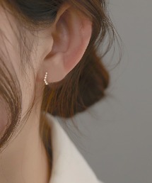 Ritomo De Ricco | スターリングシルバー シンプルピアス(ピアス(両耳用))