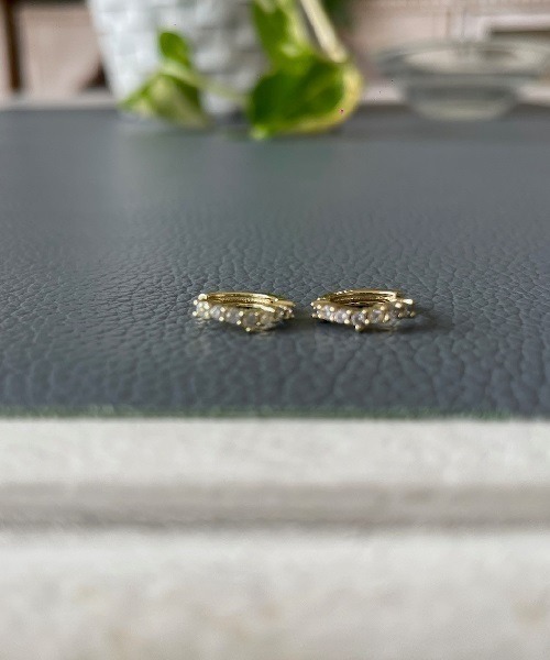 Ritomo De Ricco(リトモ・デ・リコ)の「スターリングシルバー シンプルピアス(ピアス(両耳用)・レディース・A/B/C・SMALL)」の9枚目の写真