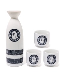 A BATHING APE(�A�x�C�V���O�G�C�v)��BAPE KAMON SAKE SET M(�O���X/�}�O�J�b�v/�^���u���[)