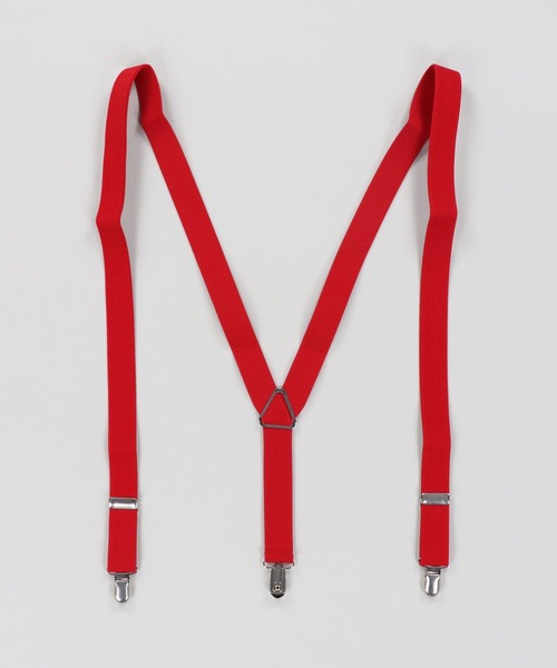 SPINNS（スピンズ）の「カラー サスペンダー（サスペンダー・メンズ・レモンイエロー/レッド/グリーン/オレンジ/ブラウン/ホワイト/ブラック/ピンク・ONESIZE）」の7枚目の写真
