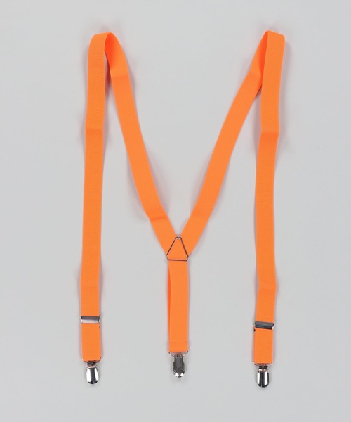 SPINNS（スピンズ）の「カラー サスペンダー（サスペンダー・メンズ・レモンイエロー/レッド/グリーン/オレンジ/ブラウン/ホワイト/ブラック/ピンク・ONESIZE）」の8枚目の写真
