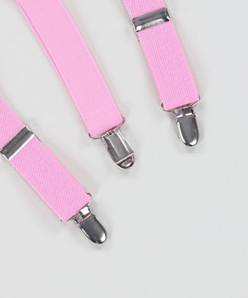 SPINNS（スピンズ）の「カラー サスペンダー（サスペンダー・メンズ・レモンイエロー/レッド/グリーン/オレンジ/ブラウン/ホワイト/ブラック/ピンク・ONESIZE）」の10枚目の写真