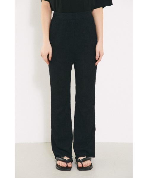 BLACK BY MOUSSY(ブラックバイマウジー)の「shirring cut pants(シャーリングカットパンツ)(その他パンツ・レディース・ホワイト/イエロー/ブラック・FREE)」の9枚目の写真