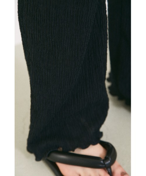 BLACK BY MOUSSY(ブラックバイマウジー)の「shirring cut pants(シャーリングカットパンツ)(その他パンツ・レディース・ホワイト/イエロー/ブラック・FREE)」の15枚目の写真