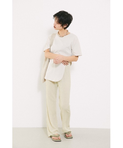 BLACK BY MOUSSY(ブラックバイマウジー)の「shirring cut pants(シャーリングカットパンツ)(その他パンツ・レディース・ホワイト/イエロー/ブラック・FREE)」の17枚目の写真