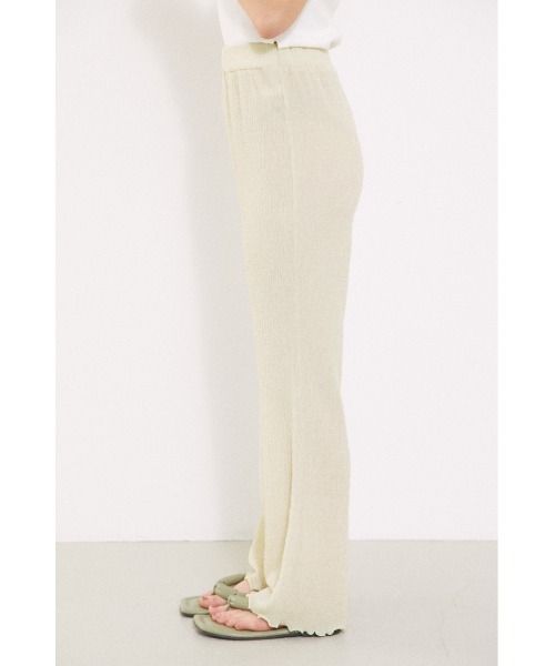 BLACK BY MOUSSY(ブラックバイマウジー)の「shirring cut pants(シャーリングカットパンツ)(その他パンツ・レディース・ホワイト/イエロー/ブラック・FREE)」の19枚目の写真