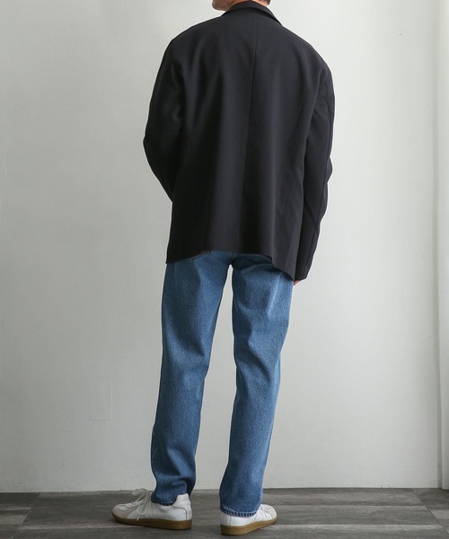 SENSE OF PLACE by URBAN RESEARCH（センスオブプレイスバイアーバンリサーチ）の「『セットアップ対応』 ダブルブレストジャケット（テーラードジャケット・メンズ・ネイビー/グリーン・MEDIUM/LARGE）」の21枚目の写真