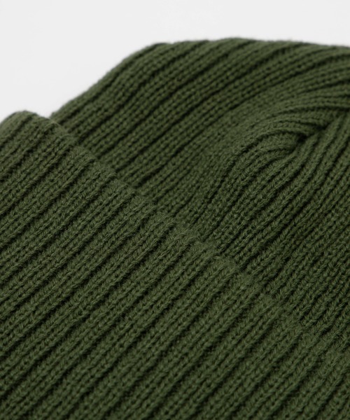 WEGO（ウィゴー）の「WEGO/カラーショートビーニー（ニットキャップ/ビーニー・メンズ・ブラック/カーキ・FREE）」の13枚目の写真