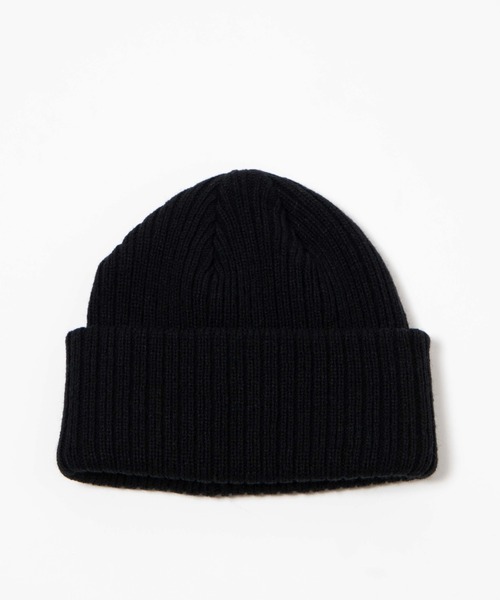 WEGO（ウィゴー）の「WEGO/カラーショートビーニー（ニットキャップ/ビーニー・メンズ・ブラック/カーキ・FREE）」の6枚目の写真