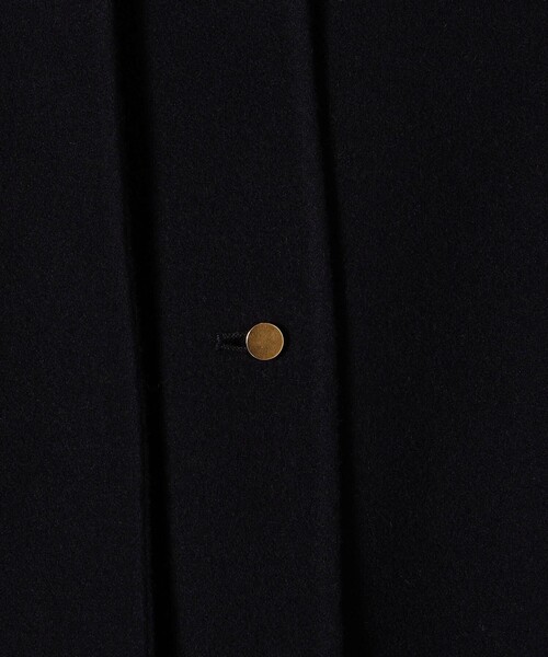 SHIPS（シップス）の「SUPER140 トレンチディテールコート◆（ノーカラーコート・レディース・オフホワイト/ダークブルー/キャメル・38/36）」の18枚目の写真