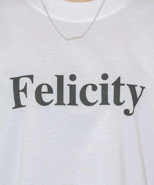 Dignite collier（ディニテコリエ）の「Dignite collier フェリシテT（Tシャツ/カットソー・レディース・ホワイト/オレンジ/グリーン・FREE）」の19枚目の写真