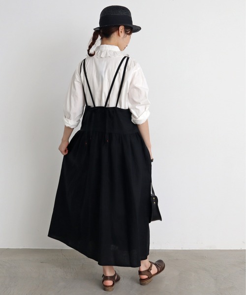 chambre de charme（シャンブルドゥシャーム）の「○14リネン エプロン