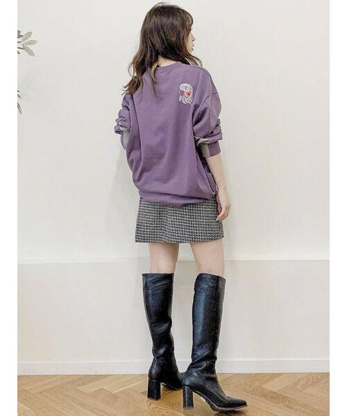 dazzlin（ダズリン）の「プチボタンショートスカパン（スカート・レディース・ブラック/ネイビー・SMALL/MEDIUM）」の19枚目の写真