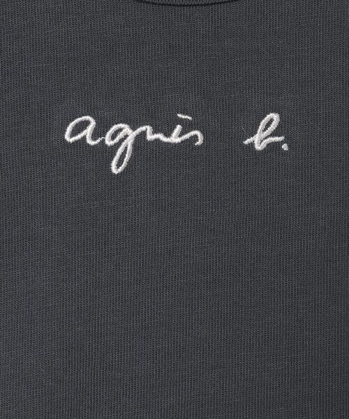 agnes b.（アニエスベー）の「K330 L TS ベビー Tシャツ（Tシャツ/カットソー・キッズ・グレー系その他・18M/1YEAR/2YEAR）」の2枚目の写真