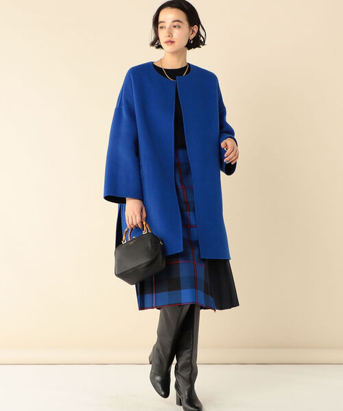 NOLLEY’S（ノーリーズ）の「リバーコート（その他アウター・レディース・グレー系その他3/ベージュ/インディゴブルー/ブラウン系その他3・38）」の11枚目の写真