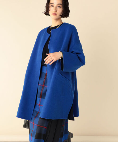 NOLLEY’S（ノーリーズ）の「リバーコート（その他アウター・レディース・グレー系その他3/ベージュ/インディゴブルー/ブラウン系その他3・38）」の13枚目の写真