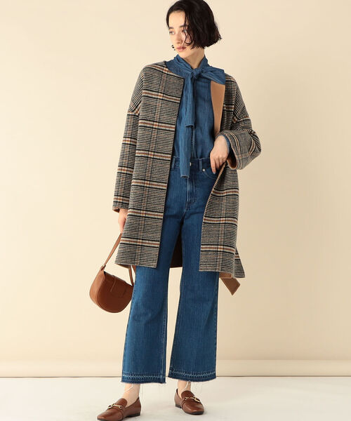 NOLLEY’S（ノーリーズ）の「リバーコート（その他アウター・レディース・グレー系その他3/ベージュ/インディゴブルー/ブラウン系その他3・38）」の19枚目の写真