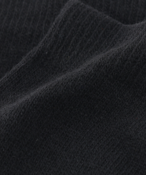 BLEU FORET（ブルーフォレ）の「【BLEU FORET / ブルーフォレ】 SOLID COLORS CASHMERE BLEND S（ソックス/靴下・レディース・ライトグレー/ブラック/アイボリー/マスタード・FREE）」の8枚目の写真