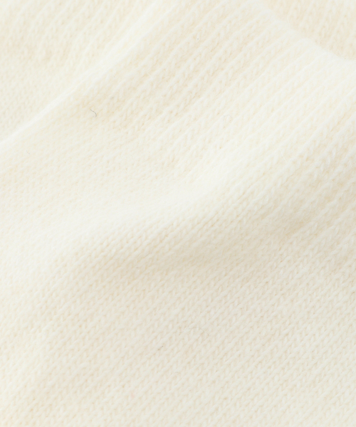 BLEU FORET（ブルーフォレ）の「【BLEU FORET / ブルーフォレ】 SOLID COLORS CASHMERE BLEND S（ソックス/靴下・レディース・ライトグレー/ブラック/アイボリー/マスタード・FREE）」の5枚目の写真