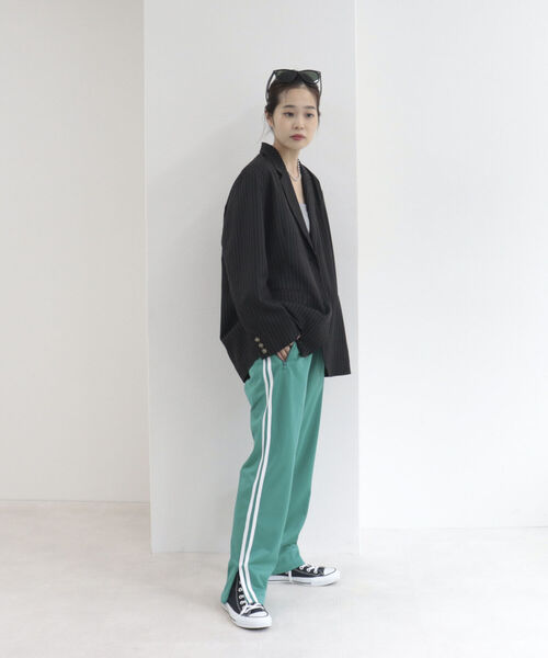 onulsoha（オヌルソハ）の「裏起毛ジャージパンツ（その他パンツ・レディース・パープル/グリーン・38）」の15枚目の写真