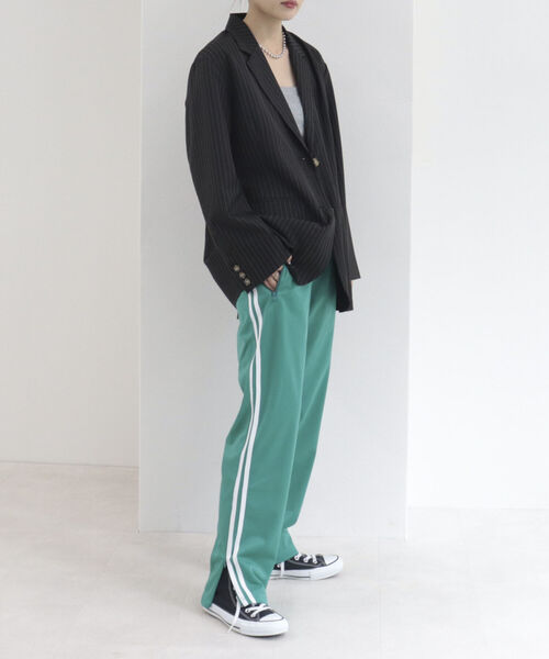 onulsoha（オヌルソハ）の「裏起毛ジャージパンツ（その他パンツ・レディース・パープル/グリーン・38）」の22枚目の写真