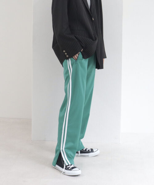 onulsoha（オヌルソハ）の「裏起毛ジャージパンツ（その他パンツ・レディース・パープル/グリーン・38）」の10枚目の写真