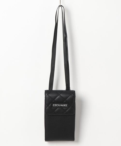 CECIL McBEE(セシルマクビー)の「【CECIL McBEE / セシルマクビー】 STYLISH POUCH SERIES マルチショルダー(ショルダーバッグ・レディース・ブラック×ホワイト/ブラック系その他/グレー×ホワイト/ブラック・FREE)」の3枚目の写真