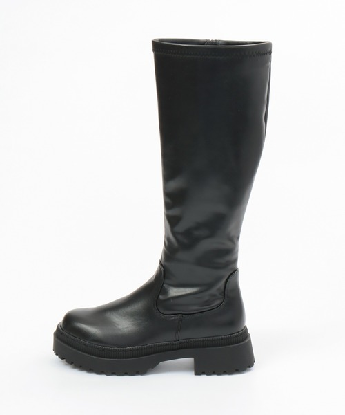 Honeys（ハニーズ）の「ストレッチロングブーツ（ブーツ・レディース・ブラック・S/M/LL/L）」の15枚目の写真