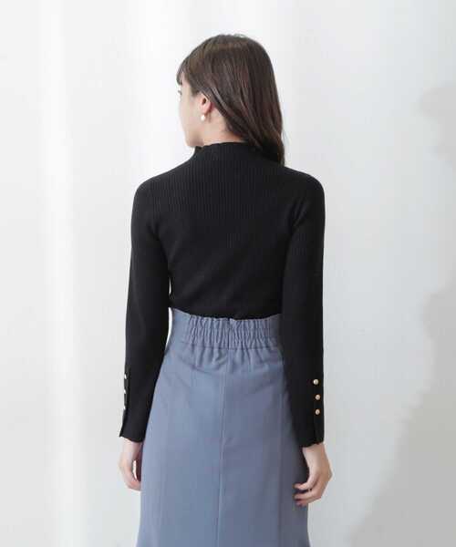 PROPORTION BODY DRESSING（プロポーションボディドレッシング）の「【美人百花11月号タイアップ 休井美郷さん着用商品】ハイネックリブニット / 1212270004（ニット/セーター・レディース・ホワイト系その他/ブラウン/ブルー/ブラック・SMALL/MEDIUM）」の22枚目の写真