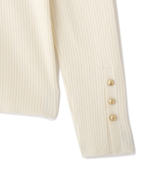 PROPORTION BODY DRESSING（プロポーションボディドレッシング）の「【美人百花11月号タイアップ 休井美郷さん着用商品】ハイネックリブニット / 1212270004（ニット/セーター・レディース・ホワイト系その他/ブラウン/ブルー/ブラック・SMALL/MEDIUM）」の10枚目の写真
