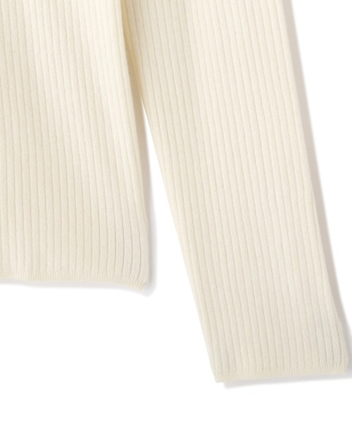 PROPORTION BODY DRESSING（プロポーションボディドレッシング）の「【美人百花11月号タイアップ 休井美郷さん着用商品】ハイネックリブニット / 1212270004（ニット/セーター・レディース・ホワイト系その他/ブラウン/ブルー/ブラック・SMALL/MEDIUM）」の9枚目の写真