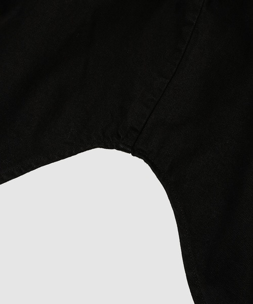 RAF SIMONS(ラフシモンズ)の「Oversized denim shirt with R pin in back(シャツ/ブラウス・レディース・ブラック・XS/S)」の5枚目の写真