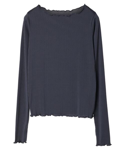 Petit fleur(プチフルール)の「・Petit Fleur プリーツプルオーバー(Tシャツ/カットソー・レディース・チャコールグレー/ベージュ/オフホワイト/カーキ・FREE)」の16枚目の写真