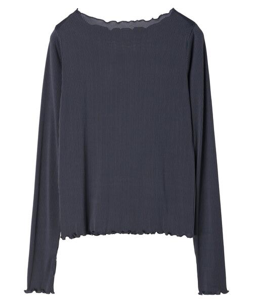 Petit fleur(プチフルール)の「・Petit Fleur プリーツプルオーバー(Tシャツ/カットソー・レディース・チャコールグレー/ベージュ/オフホワイト/カーキ・FREE)」の15枚目の写真