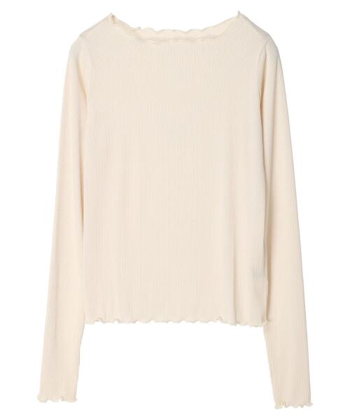 Petit fleur(プチフルール)の「・Petit Fleur プリーツプルオーバー(Tシャツ/カットソー・レディース・チャコールグレー/ベージュ/オフホワイト/カーキ・FREE)」の9枚目の写真