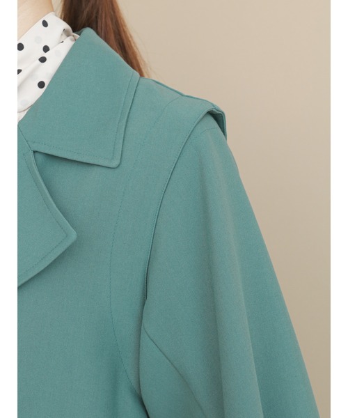 Te chichi(テチチ)の「2WAYトレンチコート(トレンチコート・レディース・グリーン/モカ/チャコール・フリ-)」の12枚目の写真