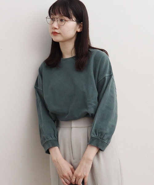 fig London（フィグロンドン）の「○ﾐﾆ裏毛ﾋﾟｸﾞﾒﾝﾄバイオ 七分