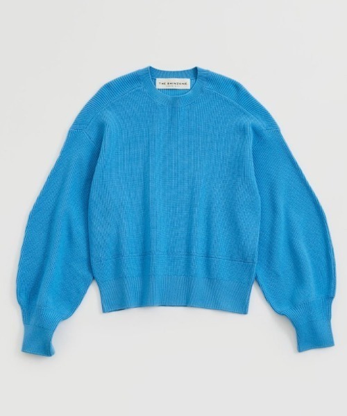 THE SHINZONE（ザ　シンゾーン）の「THE SHINZONE CAPELIN KINT 22AMSNI10（ニット/セーター・レディース・オレンジ/ブルー/グレー・FREE）」の3枚目の写真