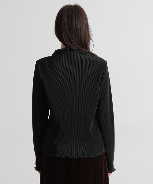 Andemiu（アンデミュウ）の「【WEB限定】プリーツカットソー173102（Tシャツ/カットソー・レディース・ライトグレー/ブラック/カーキ/アイボリー/チャコール・FREE）」の15枚目の写真