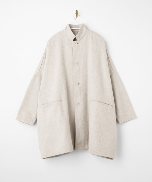 SETTO（セット）の「MARKET JACKET：コットンツイードワイドジャケット