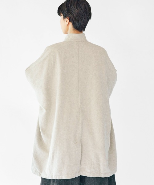 SETTO（セット）の「MARKET JACKET：コットンツイードワイドジャケット