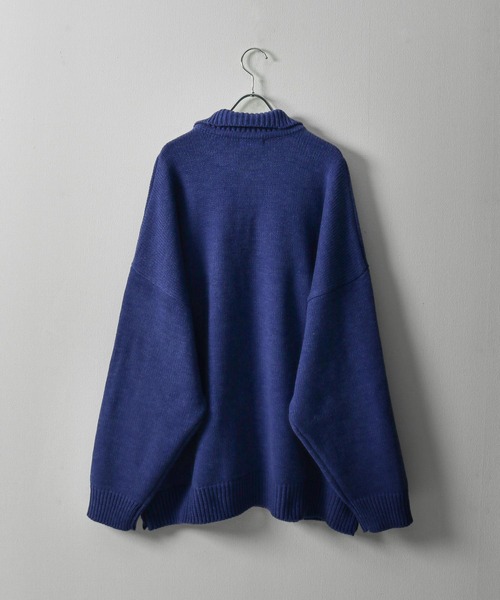 【セール】サイドボタンスリットニットポロシャツ/オーバーサイズ(ポロシャツ)|Nilway(ニルウェイ) 【セール】サイドボタンスリットニットポロシャツ/オーバーサイズ(ポロシャツ)|Nilway(ニルウェイ)