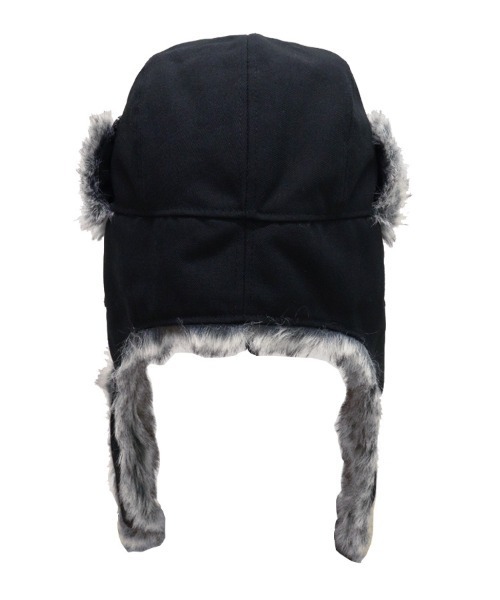 NEW ERA（ニューエラ）の「【NEW ERA】トラッパー The Trapper（ニットキャップ/ビーニー・メンズ・ブラック/タン・M/XL/L）」の4枚目の写真