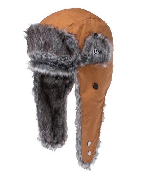 NEW ERA（ニューエラ）の「【NEW ERA】トラッパー The Trapper（ニットキャップ/ビーニー・メンズ・ブラック/タン・M/XL/L）」の12枚目の写真