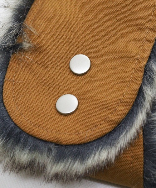 NEW ERA（ニューエラ）の「【NEW ERA】トラッパー The Trapper（ニットキャップ/ビーニー・メンズ・ブラック/タン・M/XL/L）」の5枚目の写真