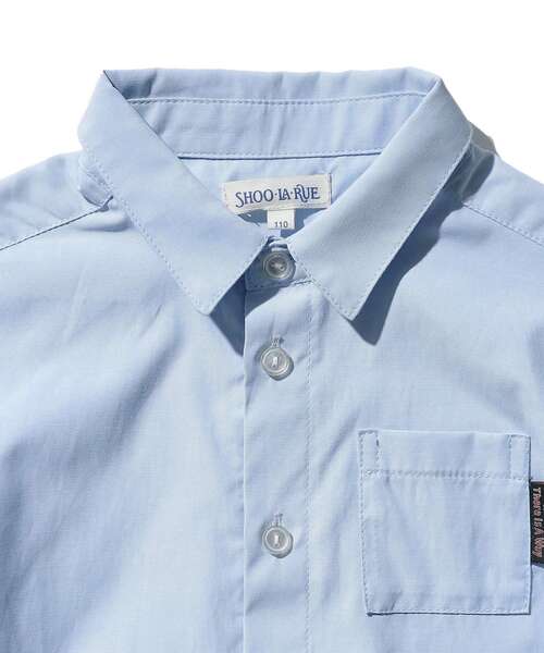 SHOO・LA・RUE（シューラルー）の「◆【110-140cm/プチセレ】ネクタイ付きシャツ（シャツ/ブラウス・キッズ・ブラック系1/ブルー系2/サックスブルー系7/ブラック系7・11/12/13/14）」の15枚目の写真
