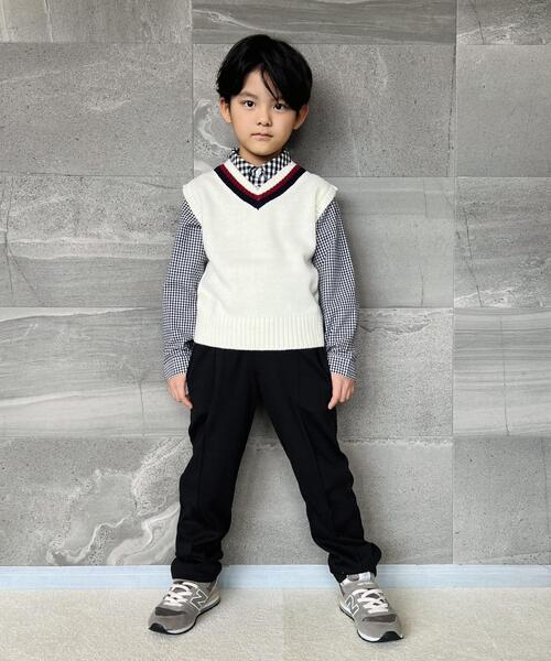110-140cm/プチセレ】ネクタイ付きシャツ（シャツ/ブラウス