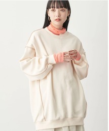 earth music&ecology | 配色ステッチキリカエウラキモウスウェット(Tシャツ/カットソー)