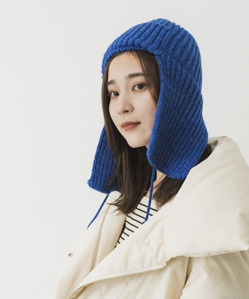URBAN RESEARCH(アーバンリサーチ)の「HIGHLAND ニットキャップ(ニットキャップ/ビーニー・レディース・ブラック/キャメル/ホワイト/チャコールグレー/ブルー・-)」の5枚目の写真